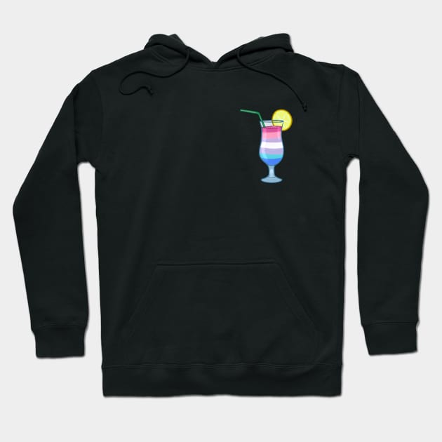 Bigender cocktail #3. Hoodie by gaypompeii